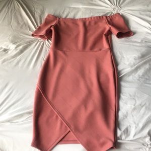 Off the shoulder dress